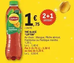 E.Leclerc LIPTON Thé glacé offre