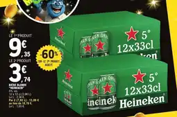 E.Leclerc HEINEKEN Bière blonde offre