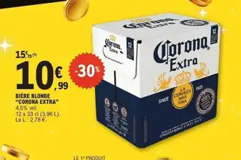 E.Leclerc CORONA EXTRA Bière blonde offre