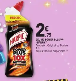 E.Leclerc HARPIC Gel wc power plus offre