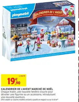 Intermarché Hyper Calendrier de l'avent marché de noël offre