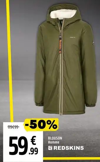 Intersport Blouson homme offre