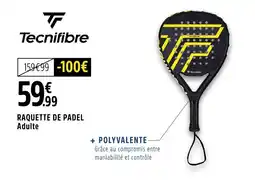 Intersport Raquette de padel adulte offre