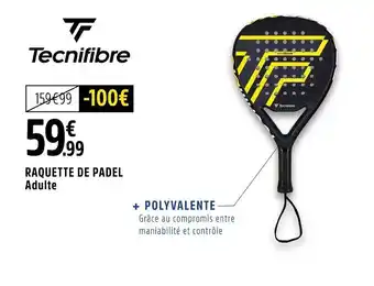 Raquette de padel adulte