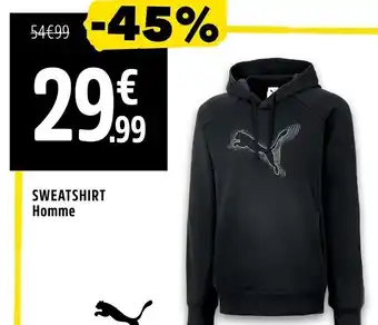 Intersport Sweatshirt homme offre