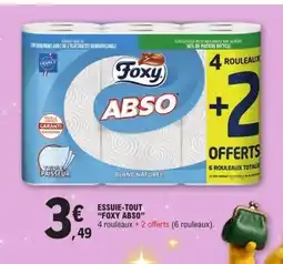 E.Leclerc FOXY ABSO Essuie-tout offre