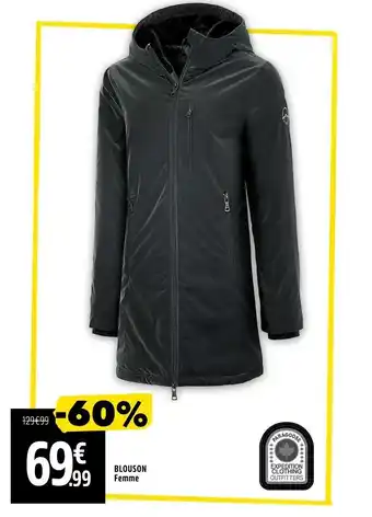 Intersport Blouson femme offre