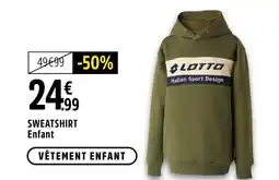 Intersport Sweatshirt enfant offre