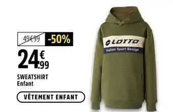 Intersport Sweatshirt enfant offre