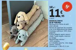E.Leclerc Boudin de portes ou de fenêtres offre