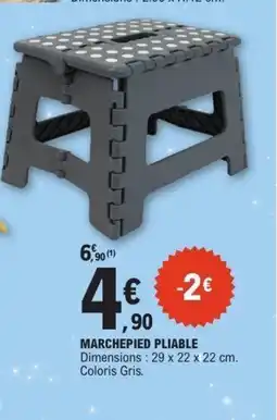 E.Leclerc Marchepied pliable offre