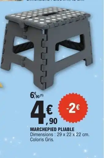 E.Leclerc Marchepied pliable offre
