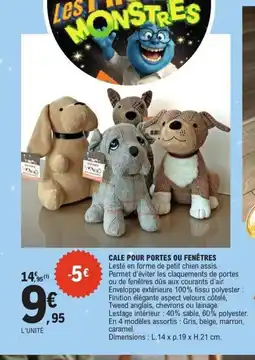 E.Leclerc Cale pour portes ou fenêtres offre