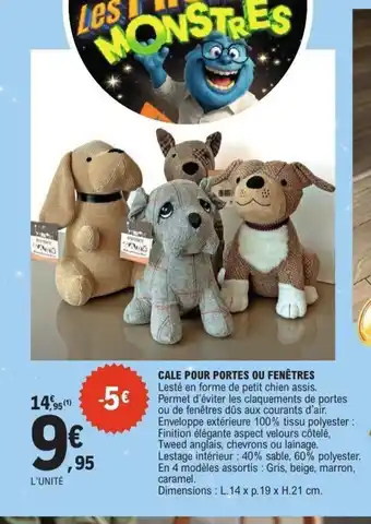 E.Leclerc Cale pour portes ou fenêtres offre