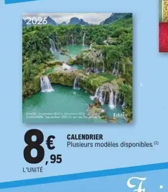 E.Leclerc Calendrier offre