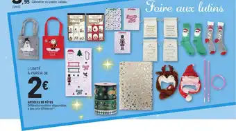 E.Leclerc Articles de fêtes offre