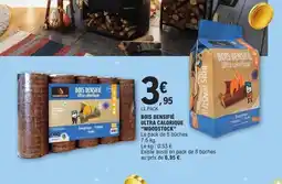 E.Leclerc WOODSTOCK Bois densifié ultra calorique offre