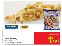 METRO Frite country offre
