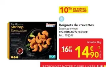 METRO FISHERMAN'S CHOICE Beignets de crevettes offre