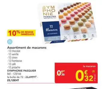 METRO Assortiment de macarons offre
