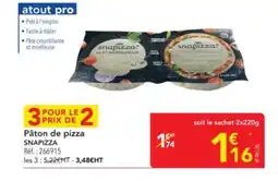 METRO SNAPIZZA Pâton de pizza offre