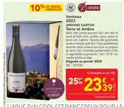 METRO ARMAND DARTOIS Ventoux 2023 offre