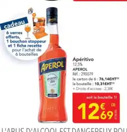 METRO APEROL Apéritivo offre