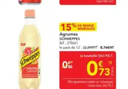 METRO SCHWEPPES Agrumes offre