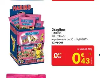 METRO HARIBO Dragibus offre