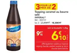 METRO IMPERIAL Topping caramel au beurre salé offre