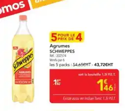 METRO SCHWEPPES Agrumes offre