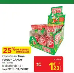 METRO FUNNY CANDY Christmas Time offre