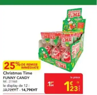 METRO FUNNY CANDY Christmas Time offre