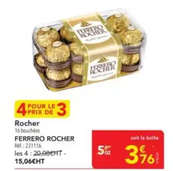 METRO FERRERO ROCHER offre