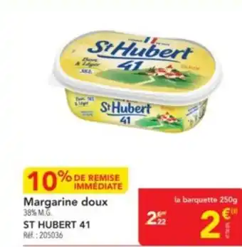 METRO ST HUBERT 41 Margarine doux offre