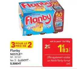 METRO NESTLÉ Flanby offre