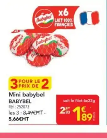 METRO BABYBEL Mini babybel offre