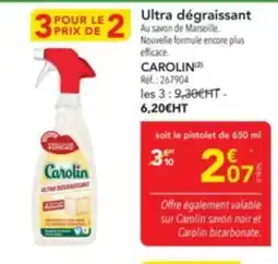 METRO CAROLIN Ultra dégraissant offre
