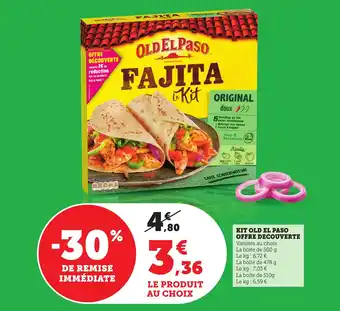 Bi1 Kit old el paso offre decouverte offre