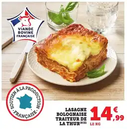 Bi1 Lasagne bolognaise traiteur de la thur offre