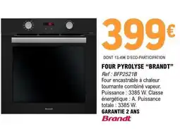 E.Leclerc FOUR PYROLYSE “BRANDT” offre