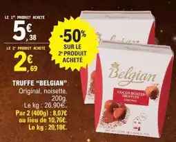 E.Leclerc TRUFFE “BELGIAN” offre