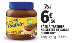E.Leclerc Pâte À Tartiner Noisettes Et Cacao Poulain offre