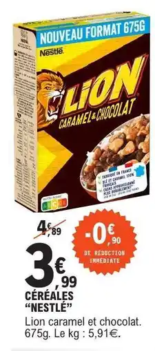 E.Leclerc CÉRÉALES “NESTLÉ” offre