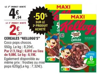 E.Leclerc Cereales Kellogg's offre