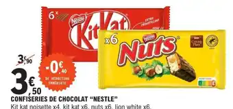 E.Leclerc CONFISERIES DE CHOCOLAT “NESTLÉ” offre