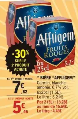 E.Leclerc Affligem Fruits Rouges offre