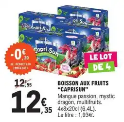 E.Leclerc BOISSON AUX FRUITS 'CAPRISUN' offre