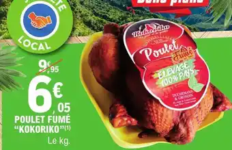 E.Leclerc POULET FUMÉ KOKORIKO offre
