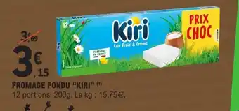 E.Leclerc FROMAGE FONDU “KIRI” offre